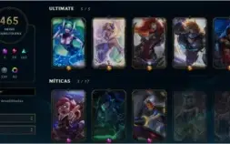 Vendo Conta Lol 465 skins - Para Colecionador
