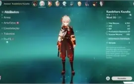 Conta com Hutao e Kazuha C1 AR32