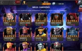 conta marvel torneio de campeoes ..top/milionária