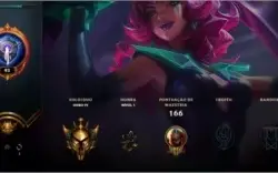 CONTA LOL OURO IV - 55 CAMPEÕES - 13 SKINS (TROCA DE EMAIL)