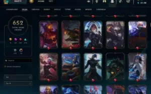 Vendo conta lvl 820 654 skins e muito mais....