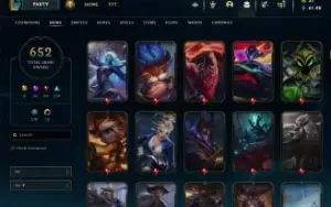 Vendo conta lvl 820 654 skins e muito mais....