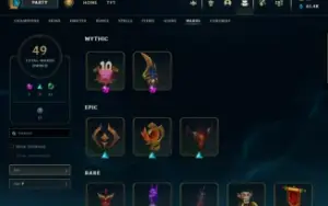 Vendo conta lvl 820 654 skins e muito mais....