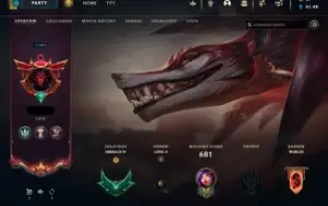 Vendo conta lvl 820 654 skins e muito mais....