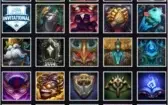 CONTA LEAGUE OF LEGENDS 40 SKINS 109 CHAMPS - GOLD/UNRANKED
