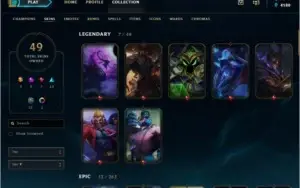 CONTA LEAGUE OF LEGENDS DIAMANTE