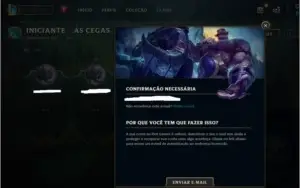 Conta Smurf LoL Unranked