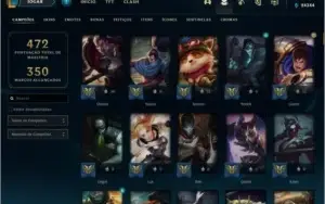 Conta League of Legends - Platina 2