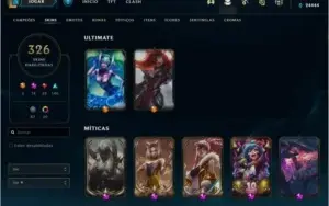 Conta League of Legends - Platina 2