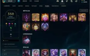 Conta League of Legends - Platina 2