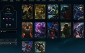 conta de lol gold