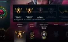 conta de lol gold