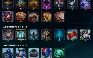 Conta League of Legends Full Acesso - 162 Champs e 166 Skins