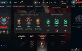 Conta League of Legends Full Acesso - 162 Champs e 166 Skins