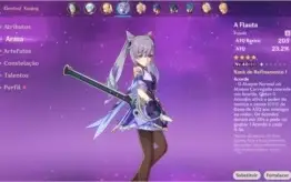 Conta Genshin Impact - Vários personagens Ar 36