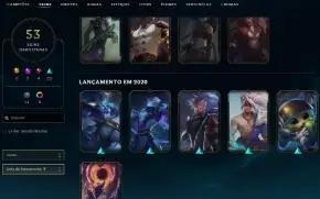 Esmeralda 3 com 110 Champs e 53 Skins ( MID / TOP / JG )