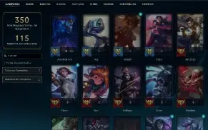 Esmeralda 3 com 110 Champs e 53 Skins ( MID / TOP / JG )