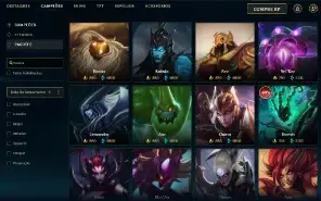 Esmeralda 3 com 110 Champs e 53 Skins ( MID / TOP / JG )