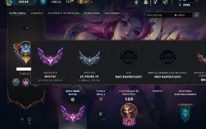 Mestre com 65 Champs e 28 Skins