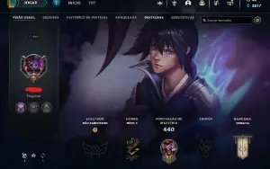 Conta Lol Lvl 207 Com 145 Skins Unranked