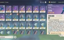 Conta Genshin F2p/Server: Americana/Ar:22