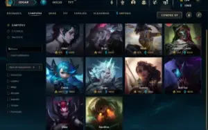Conta LoL MESTRE  Lv 223 167 SKINS