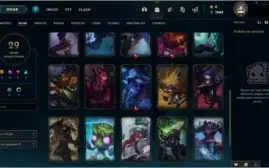 Conta LOL com várias Skins