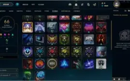 Conta LOL com várias Skins