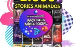 1.000 Stories Animados editaveis em Power point