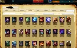 Unranked - Borda Gold 2 - 104 champeoes - 83 skins