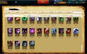Unranked - Borda Gold 2 - 104 champeoes - 83 skins