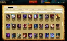 Unranked - Borda Gold 2 - 104 champeoes - 83 skins