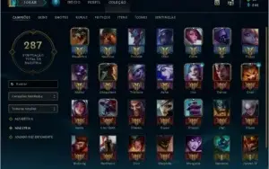Conta ouro 4 LOL