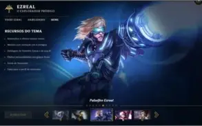 Conta Gold III / Skin Ez Pulsefire