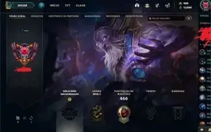 Conta c/ Ryze Triunfante, MMR GrãoMestre150 Skins All Champs
