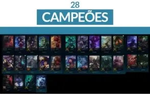 CONTA LEAGUE OF LEGENDS |DIAMANTE 4 • 28 CAMPEÕES • HIGH MMR