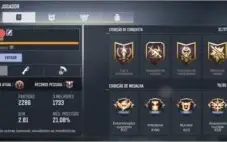 Conta Call of Duty mobile de respeito
