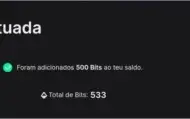 BITS PARA CONTAS TWITCH