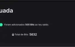 BITS PARA CONTAS TWITCH