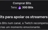 BITS PARA CONTAS TWITCH