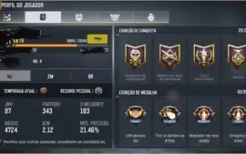 Conta COD Mobile (Passe 1,2 Completos e 3 Em andamento)