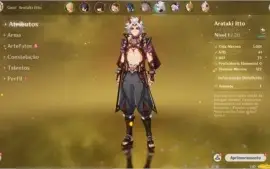 CONTA GENSHIN IMPACT | RANK 7 | ITTO + QIQI + GOROU!