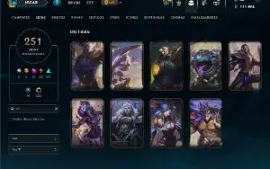 Esmeralda 3 com TODOS os Champs e 251 Skins + 5 Prestigios