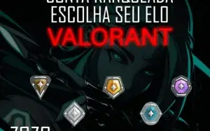 Contas Valorant ⚡Escolha Seu Rank/Unranked⚡