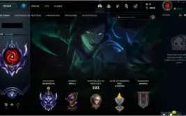 Conta LoL, Diamante 3, 286 skins (contém Vayne gema)