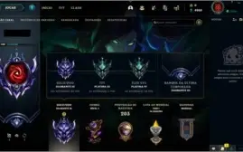 Conta LoL, Diamante 3, 286 skins (contém Vayne gema)