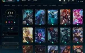 CONTA VALORANT PLATINA 3 + CONTA LOL LVL 300
