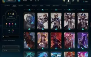 CONTA VALORANT PLATINA 3 + CONTA LOL LVL 300
