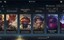 WILD RIFT 71 SKINS;MTS LENDÁRIAS;R$1750 GASTOS+CONTA LOL PC