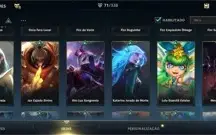 WILD RIFT 71 SKINS;MTS LENDÁRIAS;R$1750 GASTOS+CONTA LOL PC